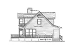 Bungalow House Plan Left Elevation - Polaris Country Home 052D-0104 - Shop House Plans and More