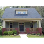 Traditional House Plan Front of House 052D-0117