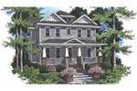 Country House Plan Front of House 052D-0120
