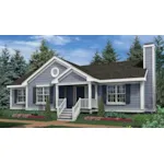 Country House Plan Front of House 052D-0125