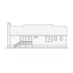 Country House Plan Rear Elevation - Rock Brook Traditional Home 052D-0126 - Shop House Plans and More