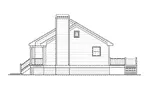 Country House Plan Right Elevation - Rock Brook Traditional Home 052D-0126 - Shop House Plans and More