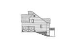 Arts & Crafts House Plan Right Elevation - Sexton Creek Traditional Home 052D-0146 - Shop House Plans and More