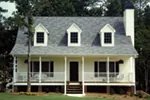 Farmhouse Plan Front of Home - 052D-0155 - Shop House Plans and More