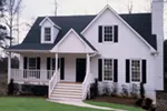 Cabin & Cottage House Plan Front of Home - 052D-0159 - Shop House Plans and More