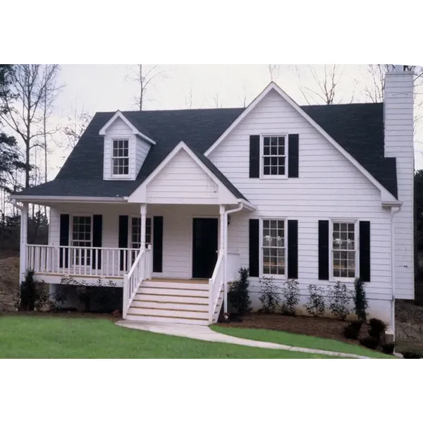 Country House Plan Front of Home - Fieldgate Country Home 052D-0159 - Shop House Plans and More