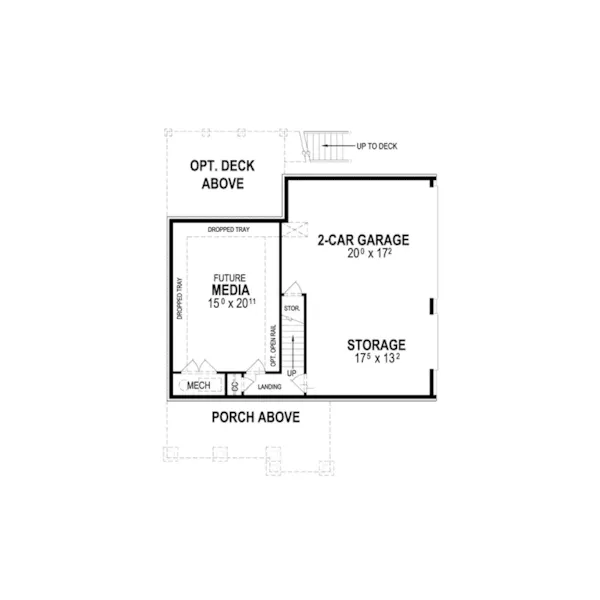 Country House Plan Lower Level Floor - Fieldgate Country Home 052D-0159 - Shop House Plans and More