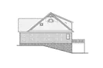 Craftsman House Plan Right Elevation - 052D-0166 - Shop House Plans and More