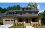 Arts & Crafts House Plan Front Photo 01 - 052D-0169 - Shop House Plans and More