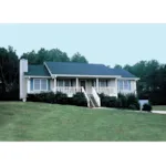 Modest Ranch Home With Inviting Covered Front Porch