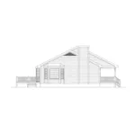 Traditional House Plan Left Elevation - Bay Ranch Luxury Home 053D-0002 - Search House Plans and More