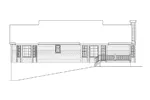 Ranch House Plan Rear Elevation - Bay Ranch Luxury Home 053D-0002 - Search House Plans and More