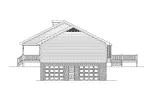 Country House Plan Right Elevation - Bay Ranch Luxury Home 053D-0002 - Search House Plans and More