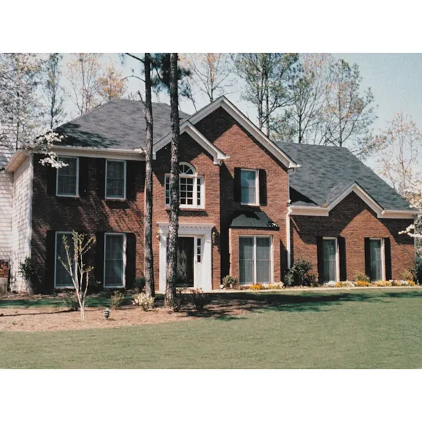 Traditional Brick Two-Story With Luxurious Style