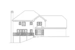 Traditional House Plan Rear Elevation - Westbriar Traditional Home 053D-0020 - Shop House Plans and More