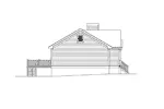 Ranch House Plan Left Elevation - Dunwood Country Home 053D-0029 - Search House Plans and More