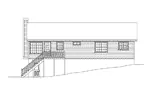 Cabin & Cottage House Plan Rear Elevation - Dunwood Country Home 053D-0029 - Search House Plans and More