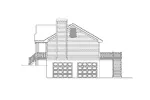 Cabin & Cottage House Plan Right Elevation - Dunwood Country Home 053D-0029 - Search House Plans and More