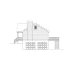 Ranch House Plan Right Elevation - Dunwood Country Home 053D-0029 - Search House Plans and More