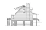 Cabin & Cottage House Plan Left Elevation - Redfield Country Home 053D-0030 - Shop House Plans and More