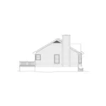 Ranch House Plan Left Elevation - Dexter Grove Ranch Home 053D-0032 - Search House Plans and More