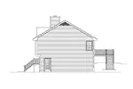 Ranch House Plan Right Elevation - Dexter Grove Ranch Home 053D-0032 - Search House Plans and More