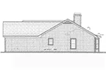 Traditional House Plan Right Elevation - Delmar Ranch Home 053D-0037 - Search House Plans and More