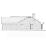 Ranch House Plan Right Elevation - Delmar Ranch Home 053D-0037 - Search House Plans and More