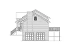 Traditional House Plan Right Elevation - Emerson Split-Level Home 053D-0039 - Search House Plans and More