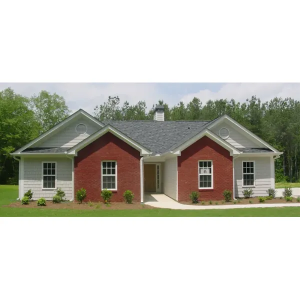 Ranch Home With Symmetrical Curb Appeal