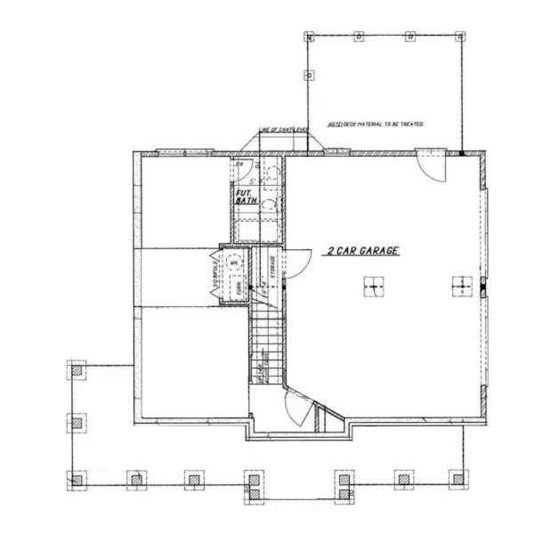 Farmhouse Plan Basement Floor - Summerhill Country Farmhouse 053D-0056 - Shop House Plans and More