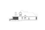 Contemporary House Plan Left Elevation - Shadycrest European Home 053D-0059 - Shop House Plans and More