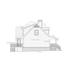 Farmhouse Plan Left Elevation - Bessie Country Home 053D-0064 - Shop House Plans and More