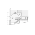 Farmhouse Plan Rear Elevation - Bessie Country Home 053D-0064 - Shop House Plans and More