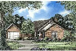 Neoclassical House Plan Front Image - Fox Briar Ranch Home 055D-0004 - Search House Plans and More