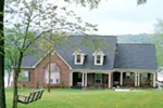 Country House Plan Front Photo 01 - Kinderling Ranch Home 055D-0035 - Search House Plans and More