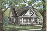 Country House Plan Front Image - Jenwick Traditional Home 055D-0054 - Search House Plans and More