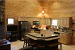 Rustic House Plan Kitchen Photo 03 - Foxton Craftsman Cabin Home 055D-0068 - Search House Plans and More