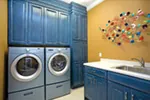 Ranch House Plan Laundry Room Photo 01 - Green Falls Ranch Duplex 055D-0077 - Search House Plans and More