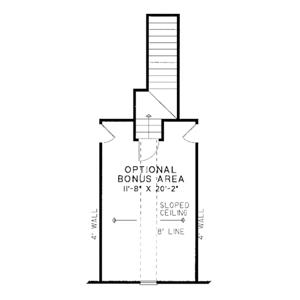 Country House Plan Second Floor - Kingsmount Traditional Home 055D-0083 - Search House Plans and More