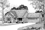 Neoclassical House Plan Front Image of House - Santa Barbara Traditional Home 055D-0087 - Shop House Plans and More