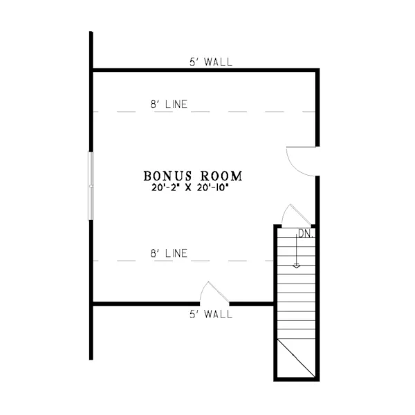 Neoclassical House Plan Second Floor - Valentine Farm Country Home 055D-0091 - Shop House Plans and More