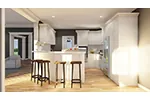 Neoclassical House Plan Kitchen Photo 01 - Valentine Farm Country Home 055D-0091 - Shop House Plans and More