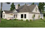 Neoclassical House Plan Rear Photo 03 - Valentine Farm Country Home 055D-0091 - Shop House Plans and More