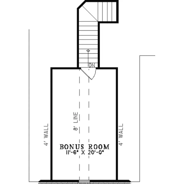 Cape Cod & New England House Plan Second Floor - Silkwood Traditional Home 055D-0093 - Shop House Plans and More