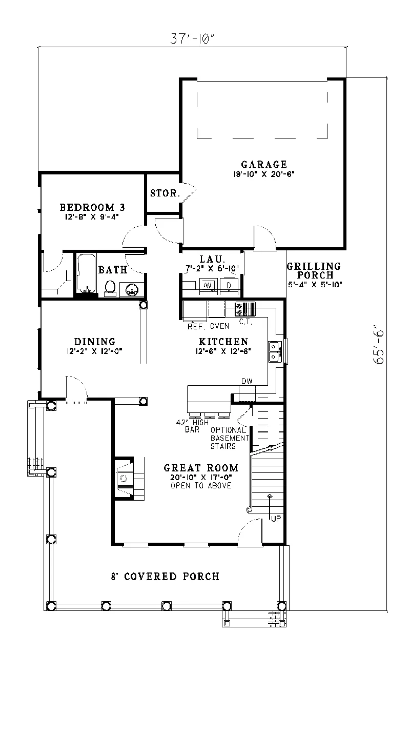 Luxury House Plan First Floor - Primrose Country Home 055D-0099 - Shop House Plans and More