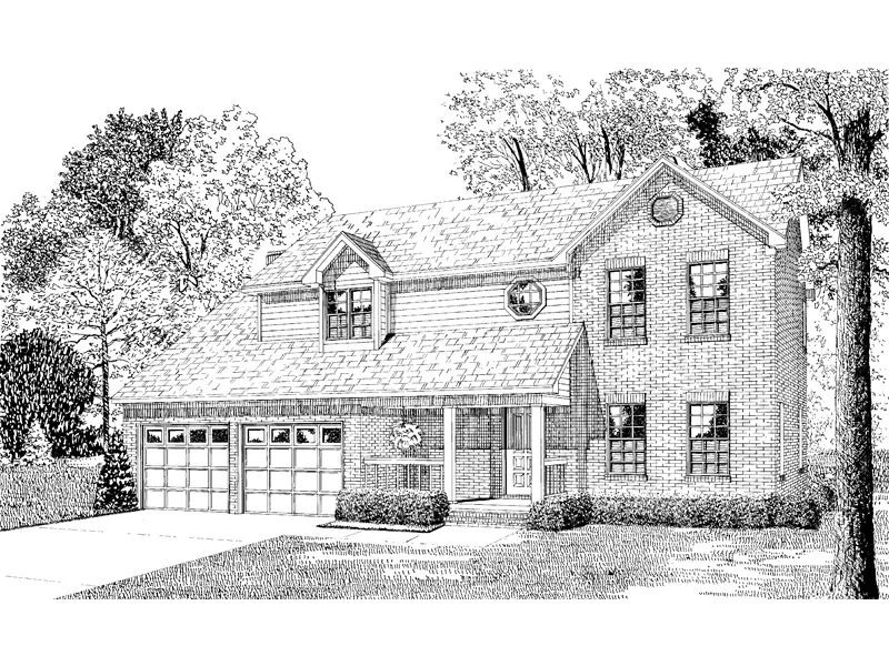 Traditional Two-Story Home