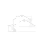 Country House Plan Left Elevation - Larissa Way Traditional Home 055D-0107 - Shop House Plans and More