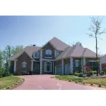 Grand European Style Two-Story With Decorative Corner Quoins