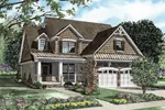 Country Craftsman Design With Stylish Stone And Shingle Exterior